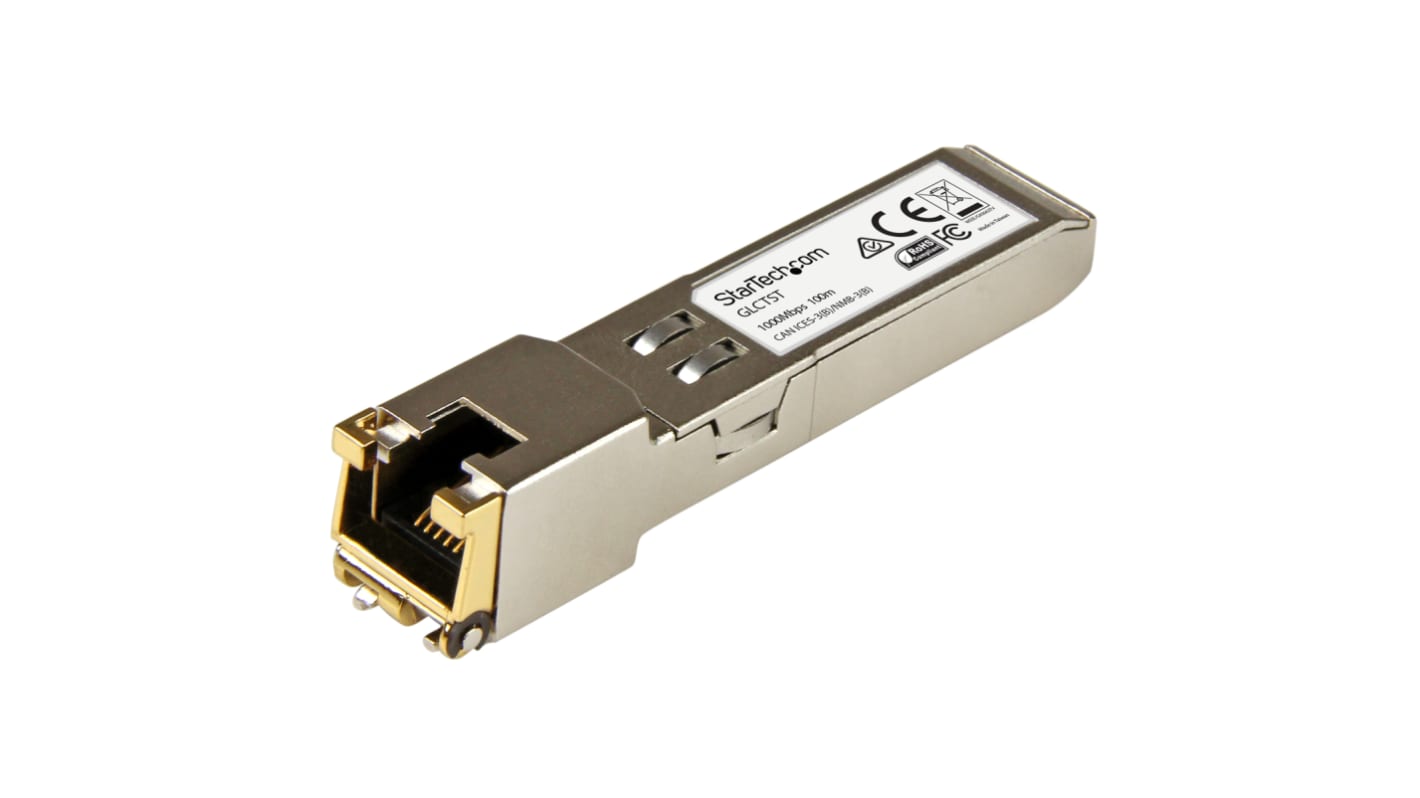 StarTech.com Cisco Compatible RJ45 Transceiver Module, 1000Mbit/s