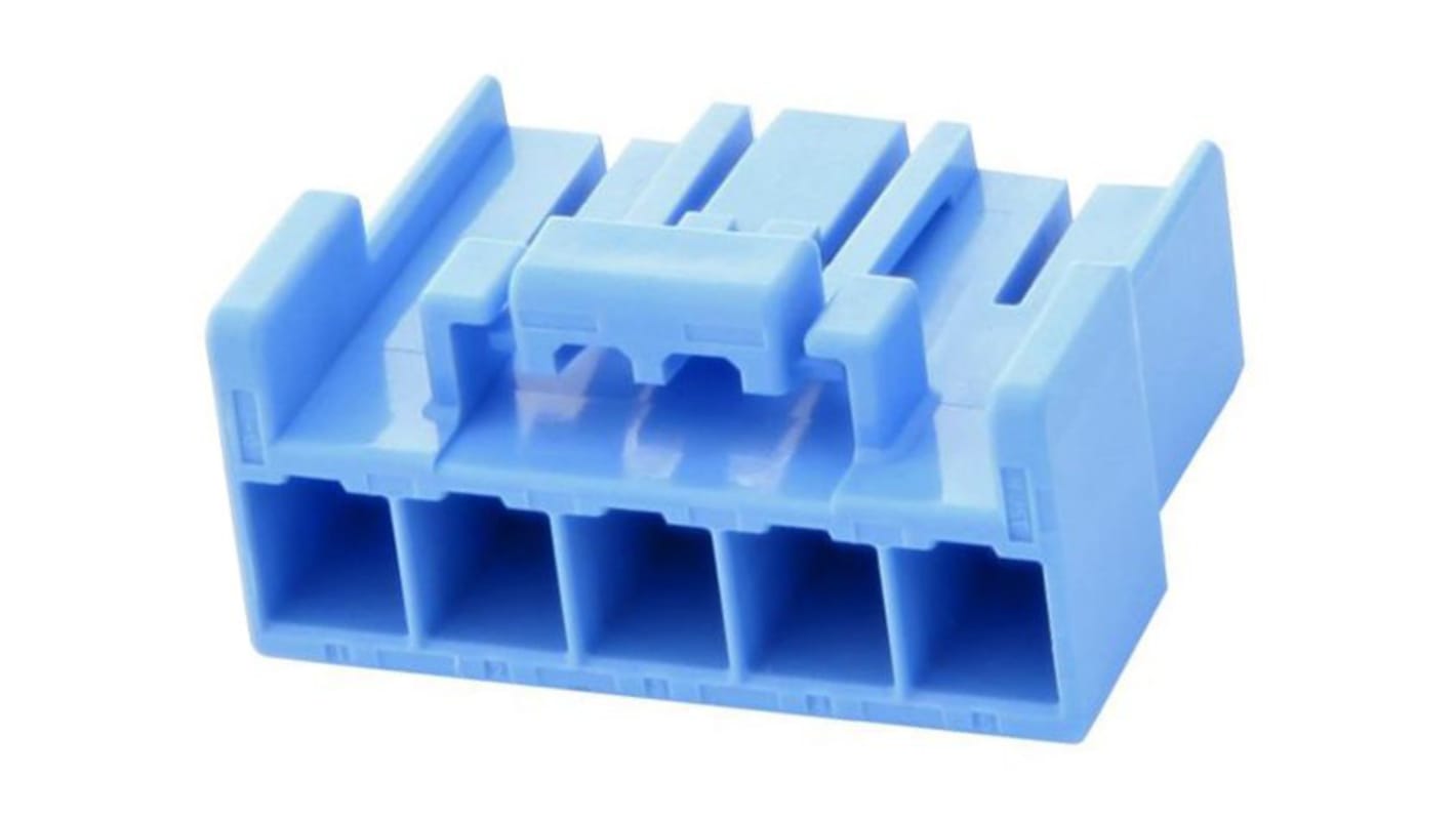 JST, PSI Male Connector Housing, 4mm Pitch, 5 Way, 1 Row