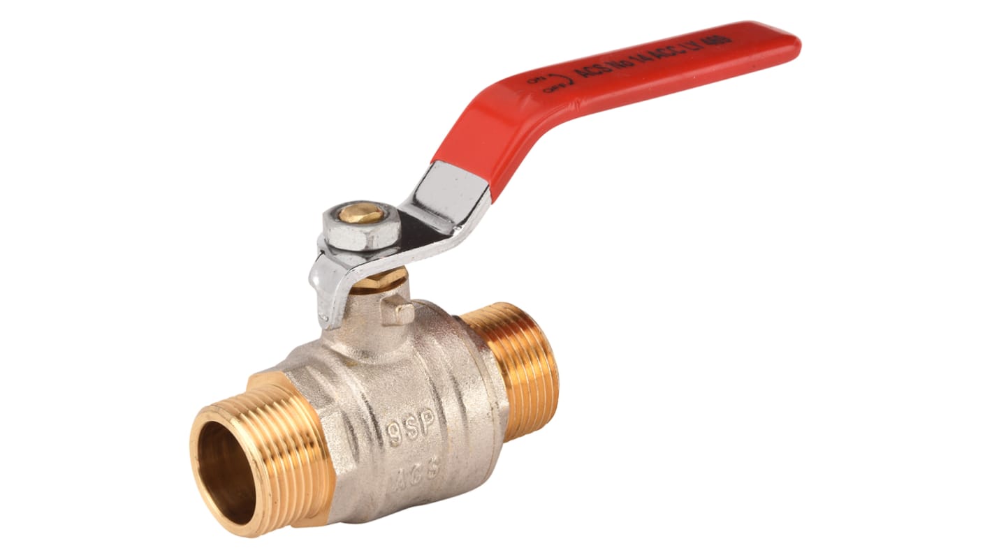 Sferaco 黄铜球阀, BSPP 1/2in螺纹接口, 适用管径15mm