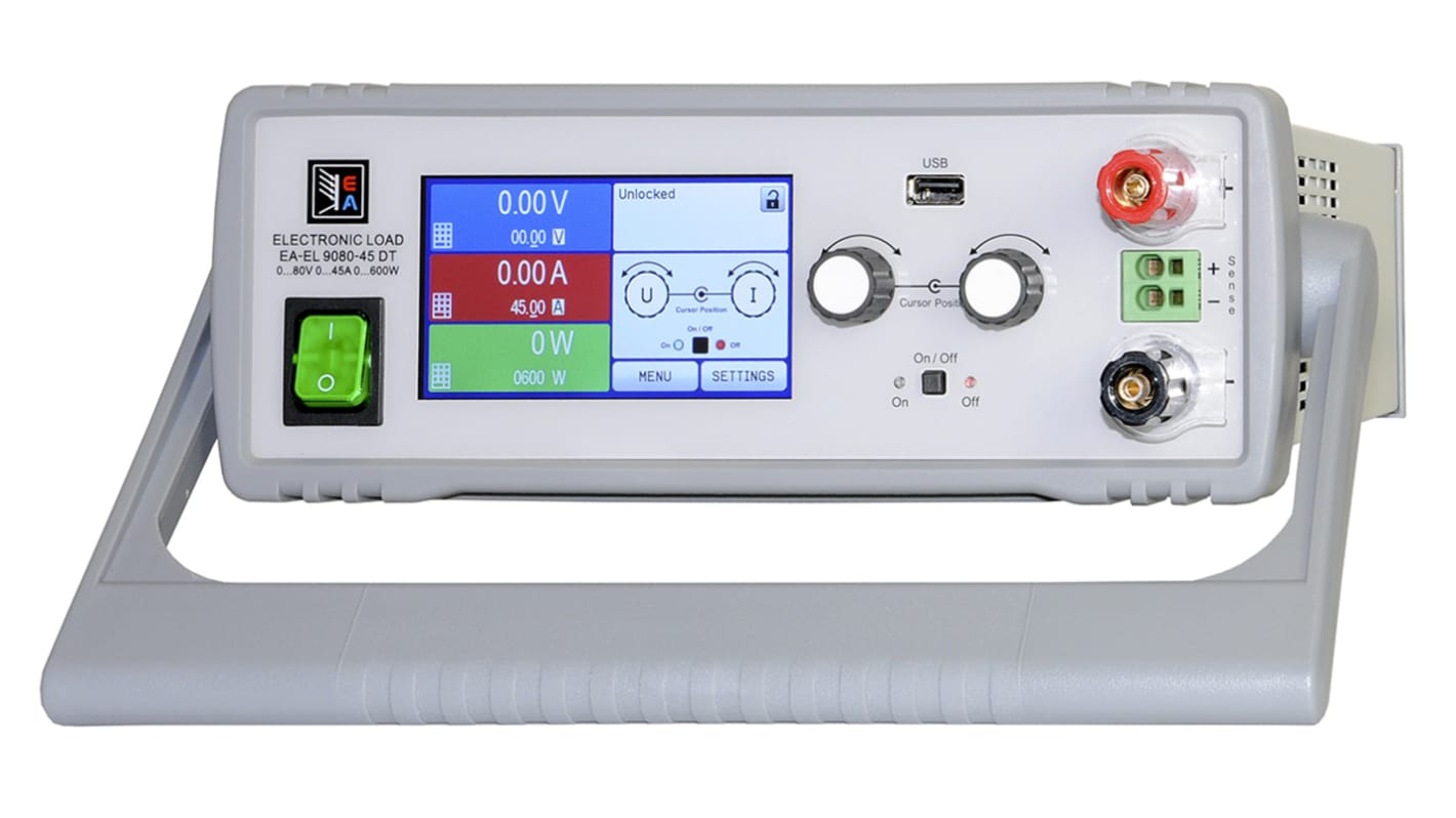 Carga electrónica dc EA Elektro-Automatik EL 9000 DT 2 U, 0 → 360 V. / 0 → 20 A. / 0 → 900 W.