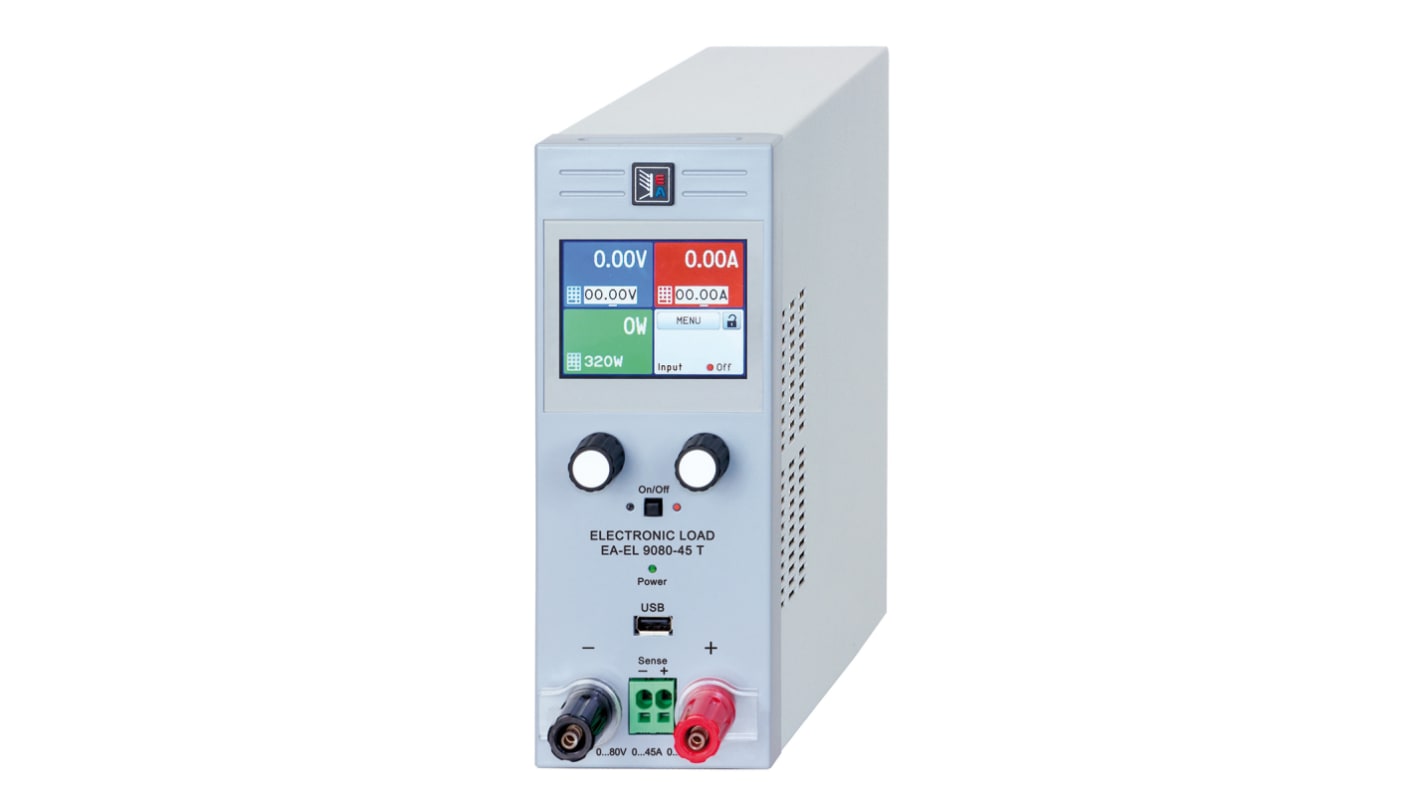 EA Elektro-Automatik EL 9000 T Series Electronic DC Load, 0 → 600 W, 0 → 80 V, 0 → 45 A