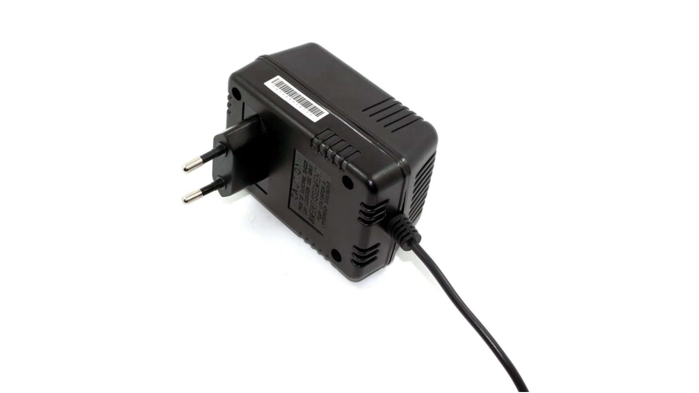 Adaptateur AC/DC 12V c.c., 900mA, 11W, , Non régulée