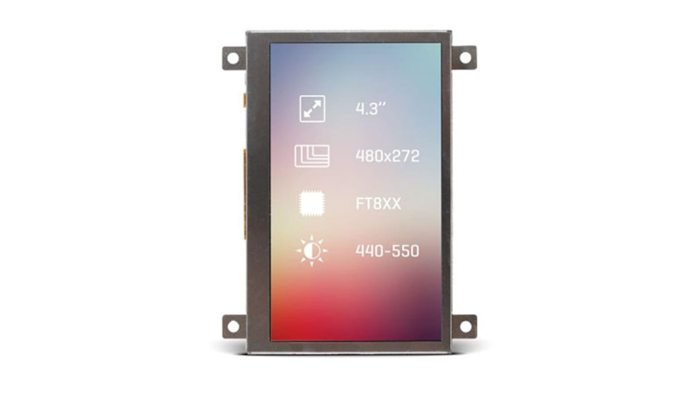 MikroElektronika MIKROE-2164 TFT LCD Colour Display, 4.3in, 320 x 240pixels