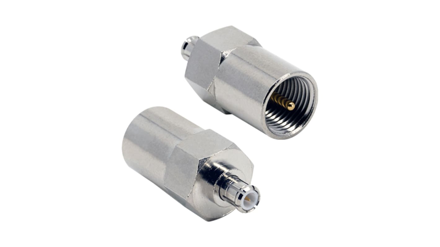 Siretta Straight 50Ω RF Adapter MCX Plug to FME Plug 0 → 6GHz
