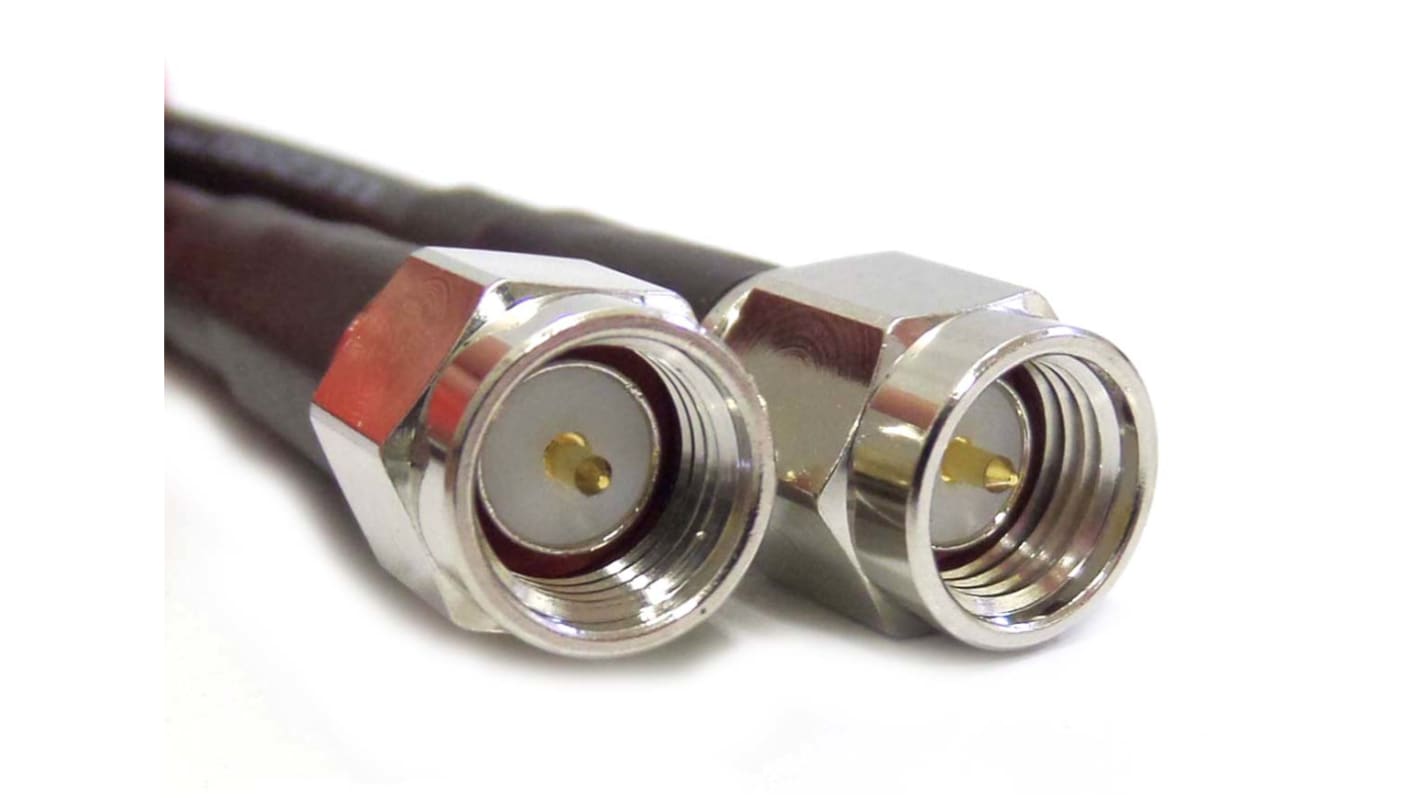 Siretta ASM Series Male SMA to Male SMA, 10m, LLC200A Coaxial, Terminated50 Ω