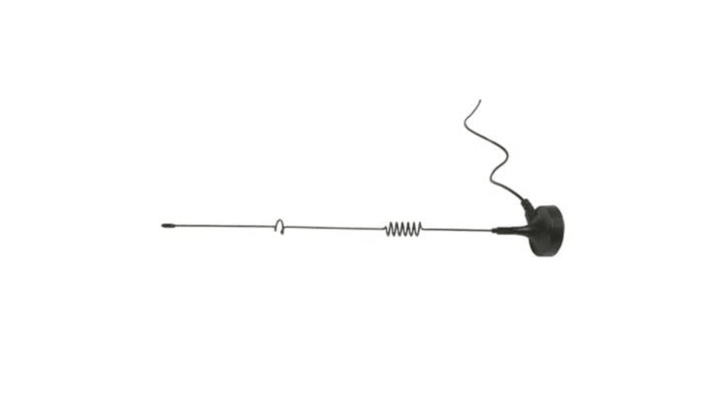 Siretta MIKE2A/3M/LL2/SMAM/S/S/26 Whip Multiband Antenna with SMA Connector, 2G (GSM/GPRS), 3G (UTMS), 4G, 4G (LTE
