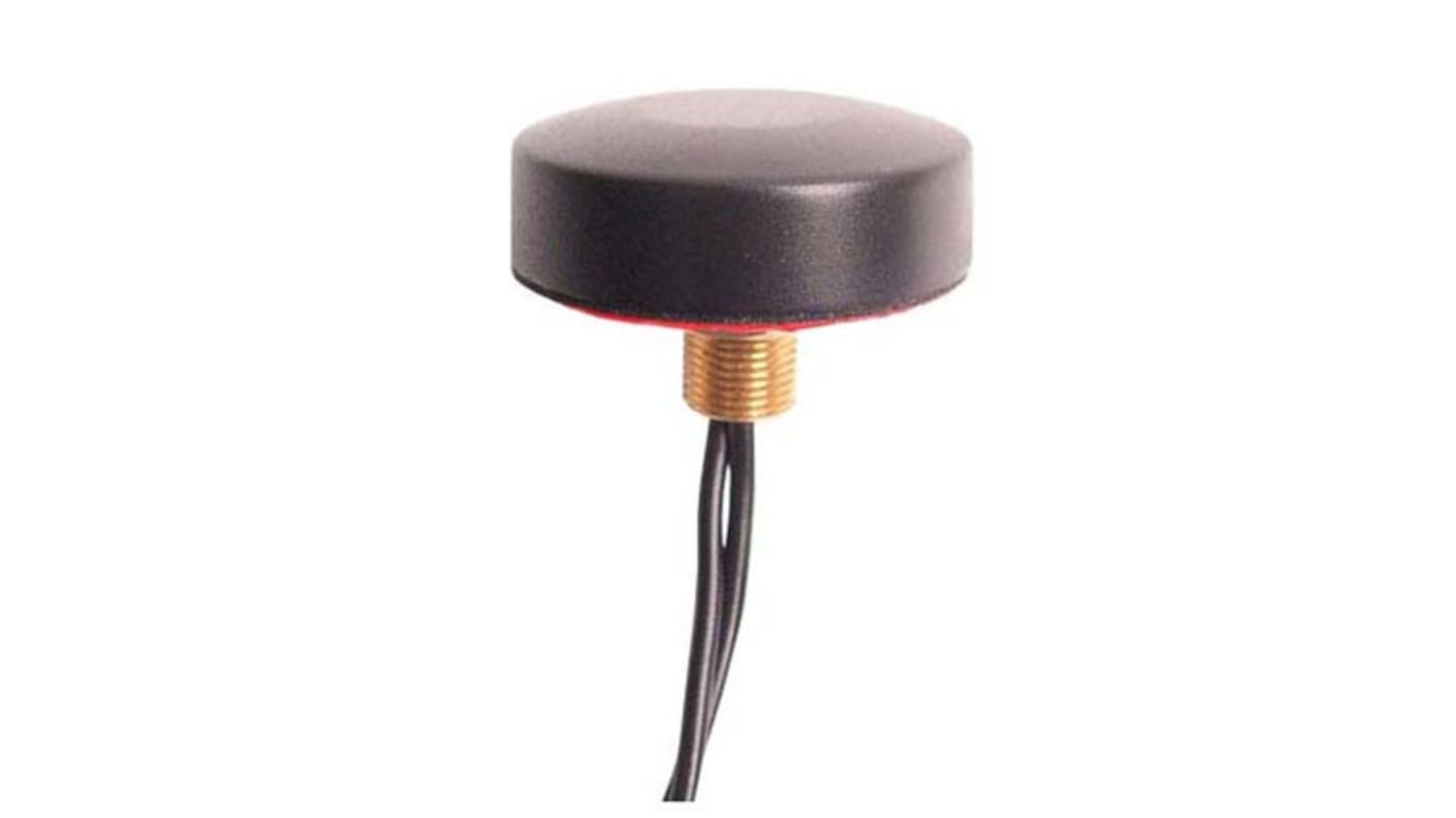 Siretta TANGO19/5M/SMAM/SMAM/S/S/20 Puck Multiband Antenna with SMA Connector, 2G (GSM/GPRS), GPS