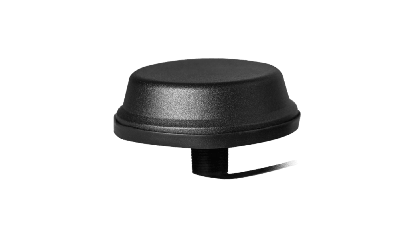 Siretta TANGO23/1M/SMAM/S/RP/19 Puck WiFi Antenna with SMA RP Connector, Wi-Fi, Wi-Fi (Dual Band), Omni-directional,