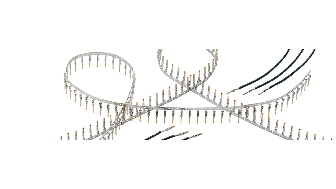 Harting, D-Sub High Density Series, Female Crimp D-sub Connector Contact, PdNi Pin, 26 → 24 AWG