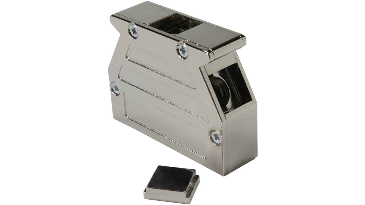 HARTING Thermoplastic Angled, Straight D Sub Backshell, 25 Way