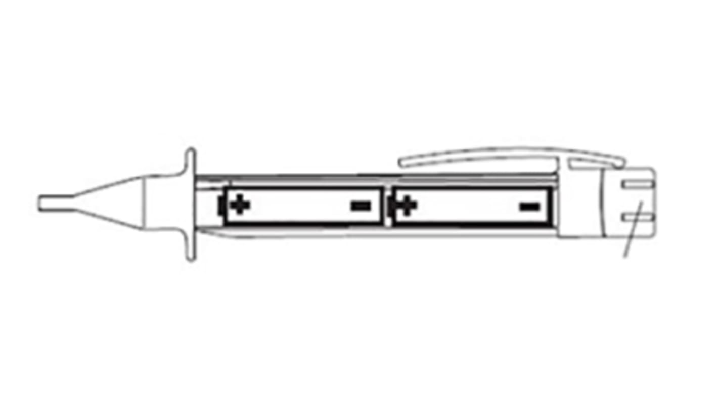 RS PRO Non Contact Voltage Indicator, 230V ac to 1000V ac With RS Calibration