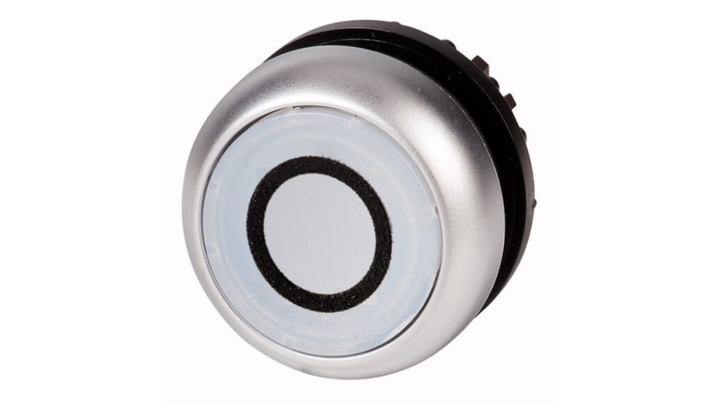 Eaton RMQ Titan M22 Series White Momentary Push Button Head, 22mm Cutout, IP67