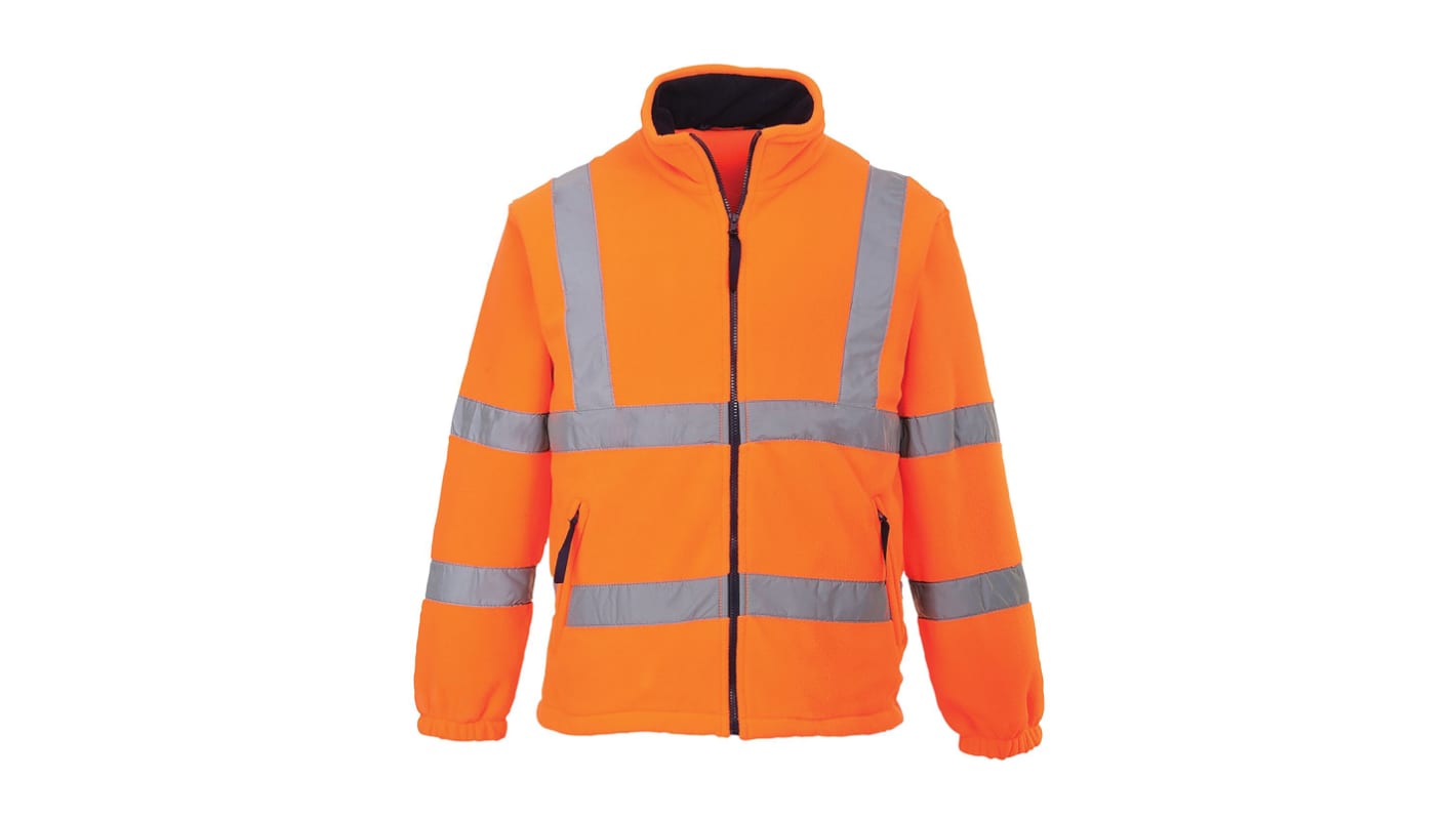 Portwest Orange Men Hi Vis Fleece, S