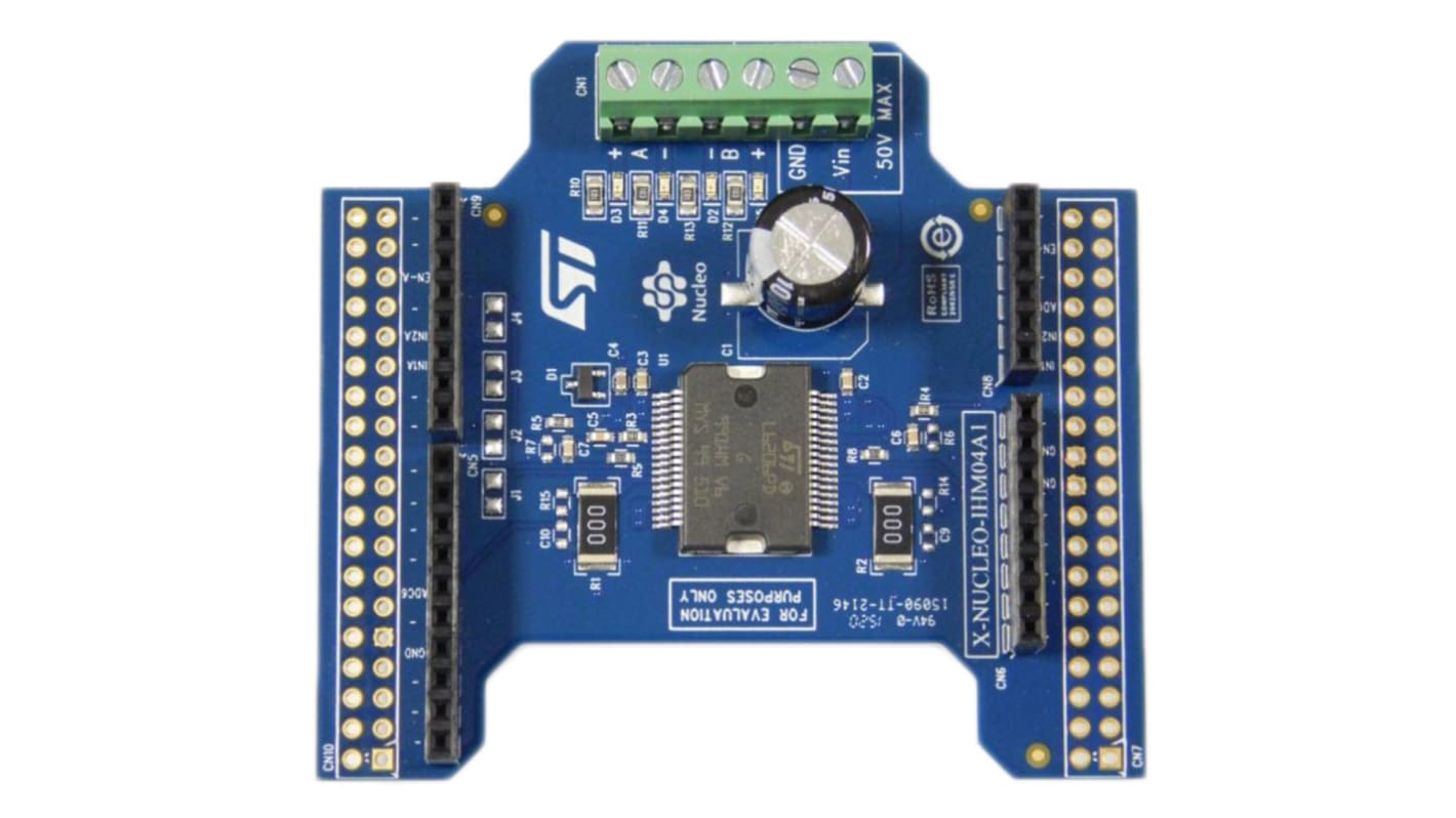 STマイクロ,  評価ボード, 評価ボード, STM32 Nucleo 用, X-NUCLEO-IHM04A1