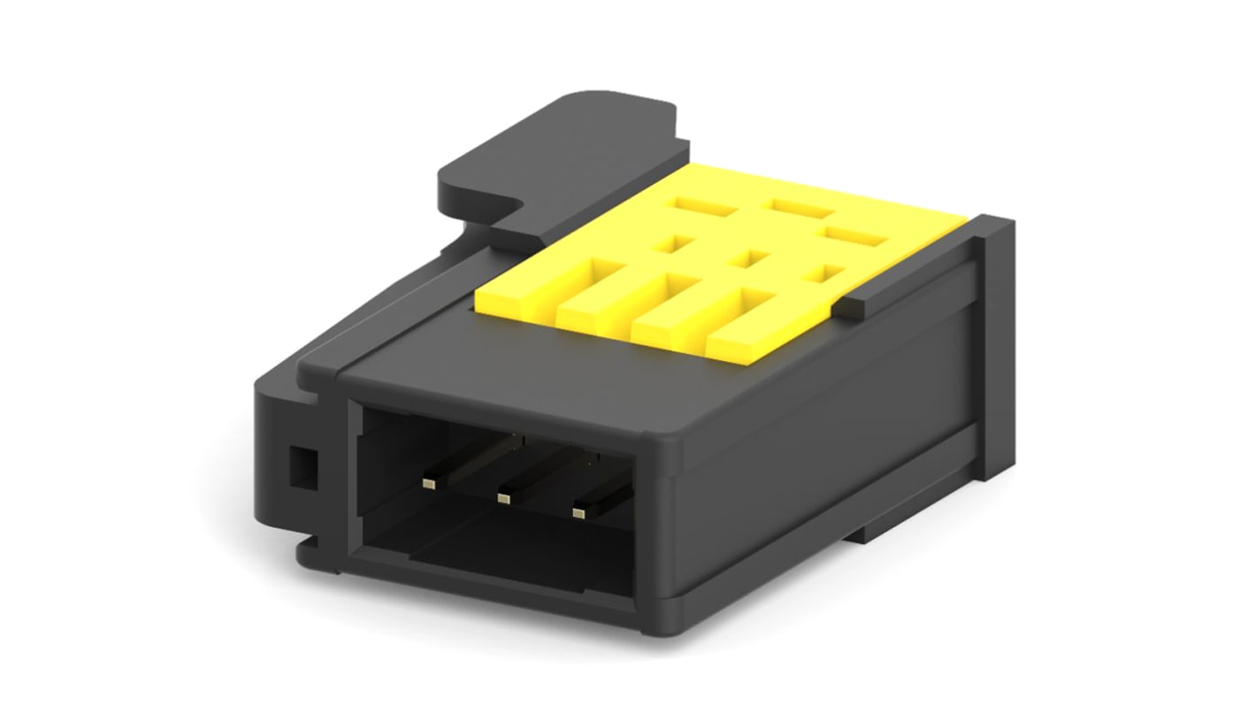 TE Connectivity RITS 连接器, 3p, 2.0mm间距, 电缆安装, 压接端接, 直向, RITS系列