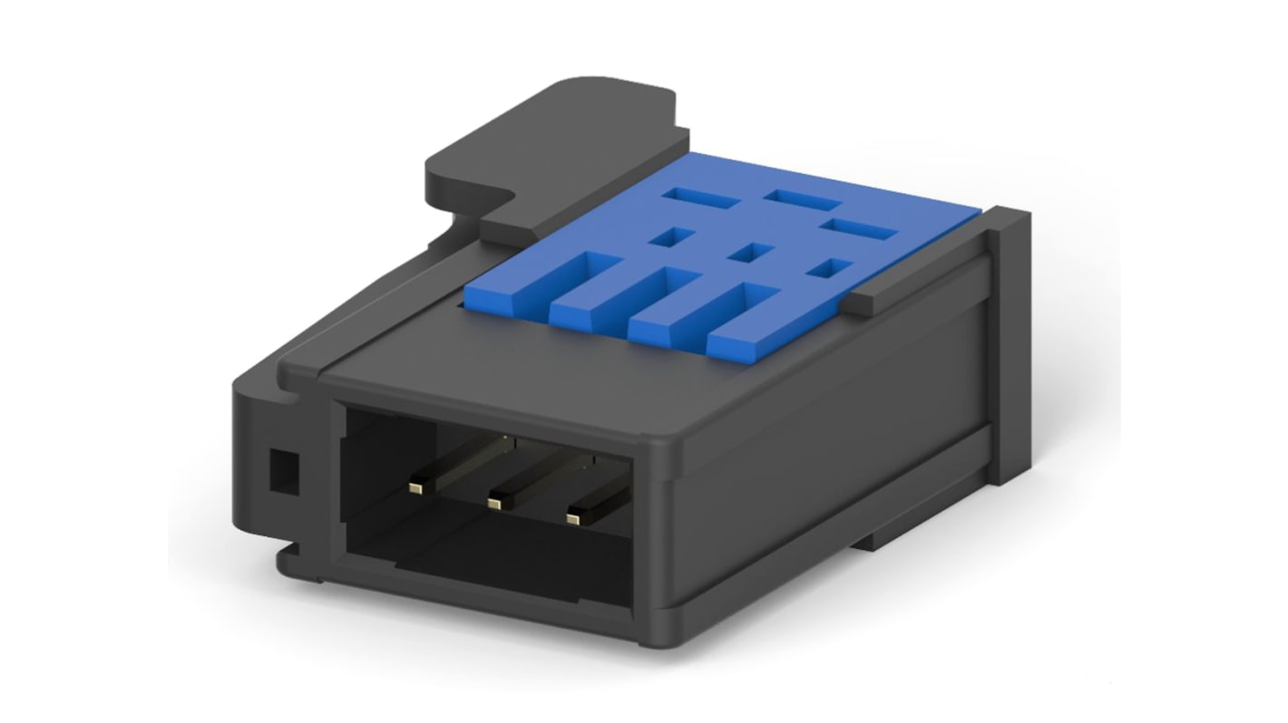 Conector RITS TE Connectivity serie RITS de 3 vías, paso 2.0mm, 1 fila, Montaje de Cable