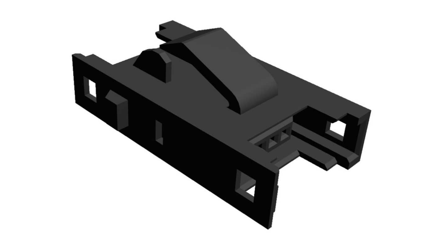 TE Connectivity RITS 连接器, 4p, 2.0mm间距, 面板安装, 压接端接, 直向, RITS系列