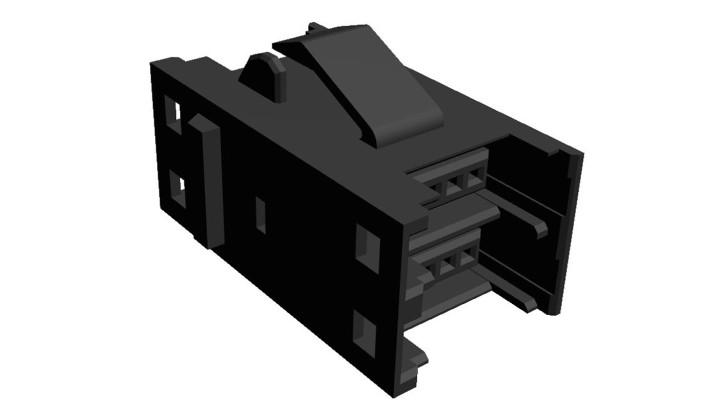 TE Connectivity RITS RITS-Steckverbinder, , 4-polig, Raster 2.0mm