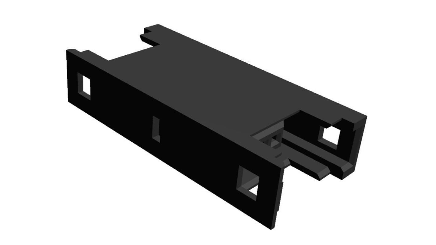 TE Connectivity RITS 连接器, 3p, 2.0mm间距, 电缆安装, 直向, RITS系列