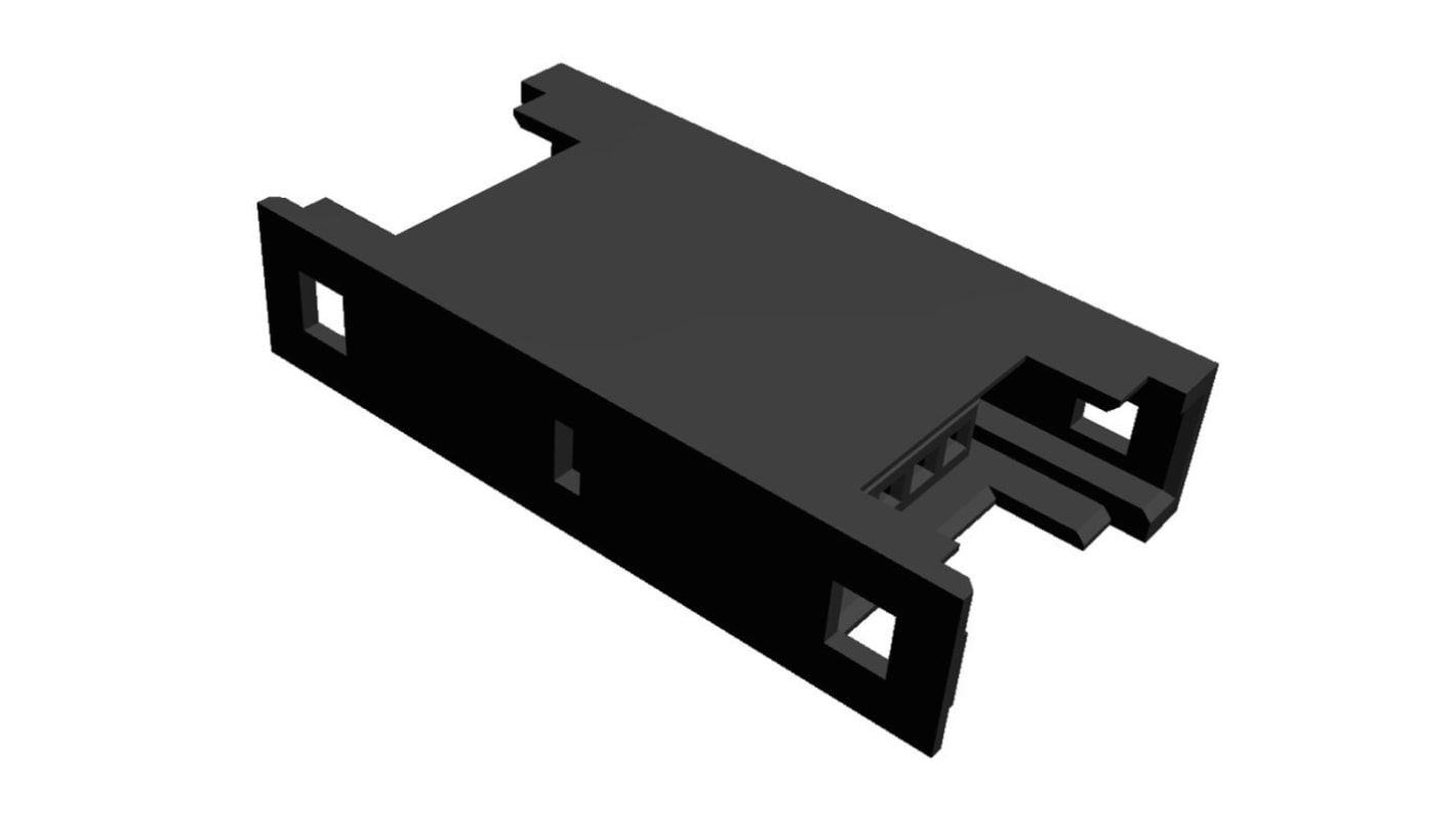 TE Connectivity RITS RITS-Steckverbinder, gerade, 4-polig, Raster 2.0mm