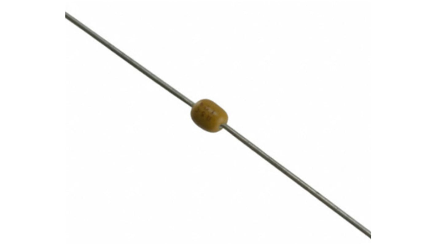 KYOCERA AVX 100nF Multilayer Ceramic Capacitor MLCC, 50V dc V, ±20% , Axial