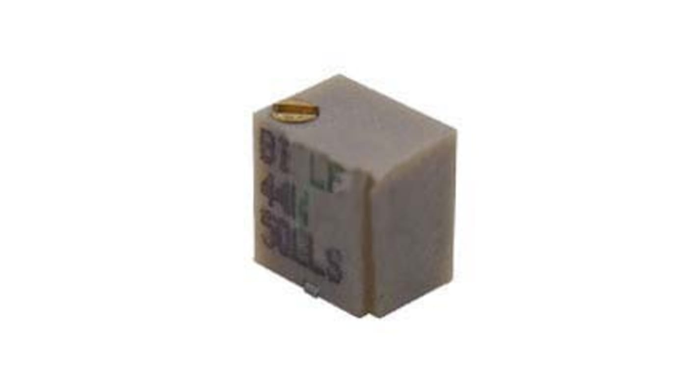 TT ElectronicsBI 5kΩ微调电位器, 9转, 顶部调整, 贴片安装, ±10%, 0.25 W @ 85 °C, ±100ppm/°C, 44系列