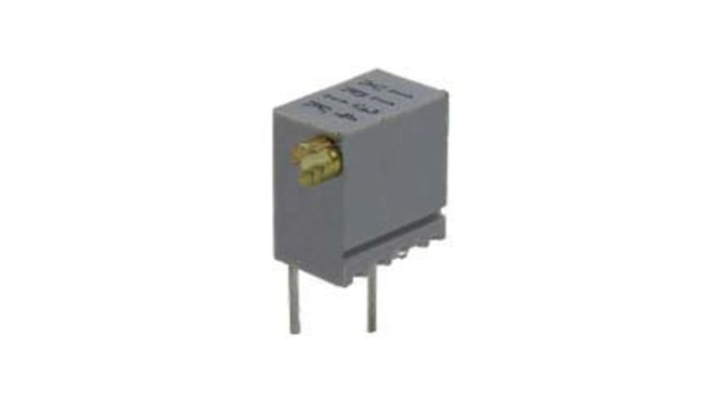TT ElectronicsBI 1kΩ微调电位器, 12转, 侧面调整, 通孔安装, ±10%, 0.25 W @ 85 °C, ±100ppm/°C, 64系列