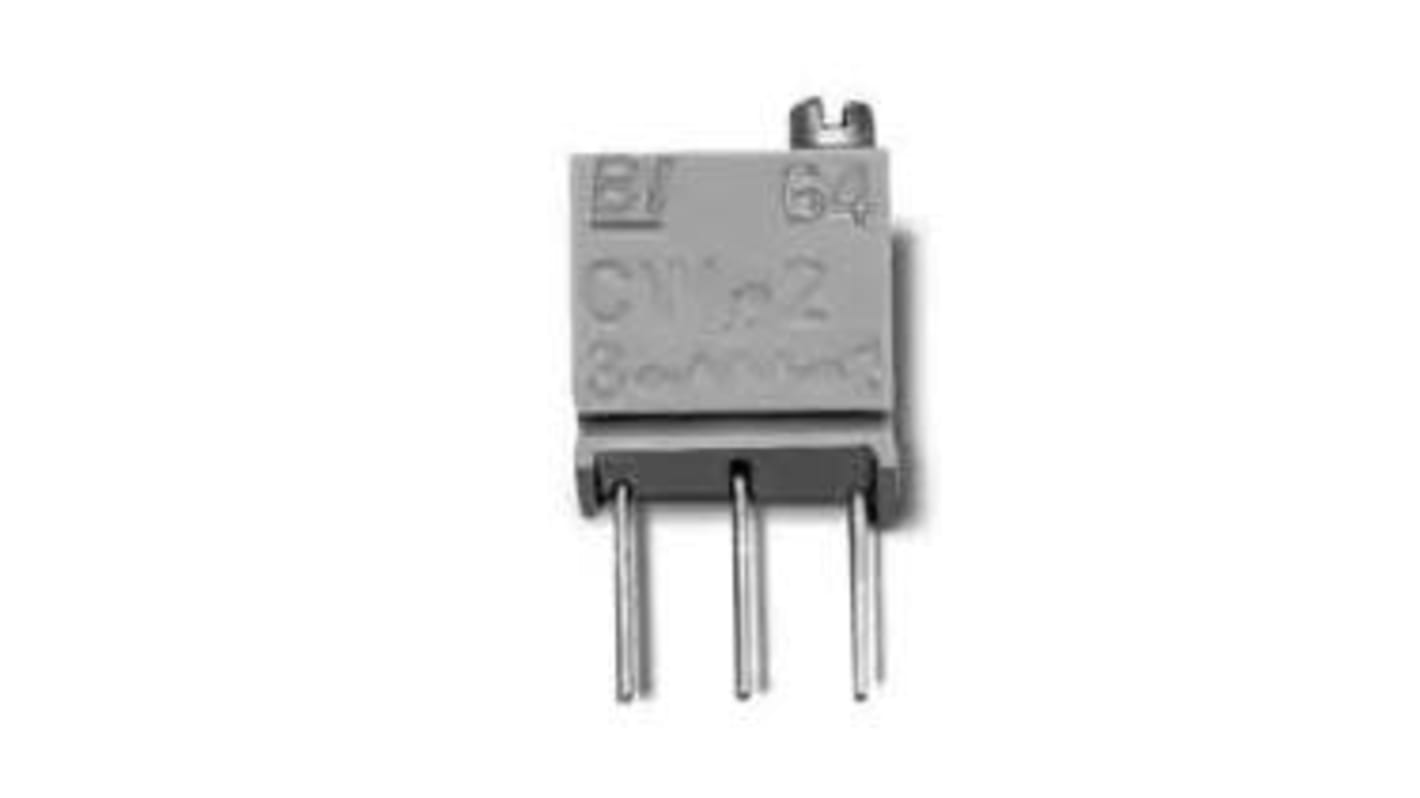 20kΩ, Through Hole Trimmer Potentiometer 0.25 W @ 85 °C Top Adjust TT ElectronicsBI, 64