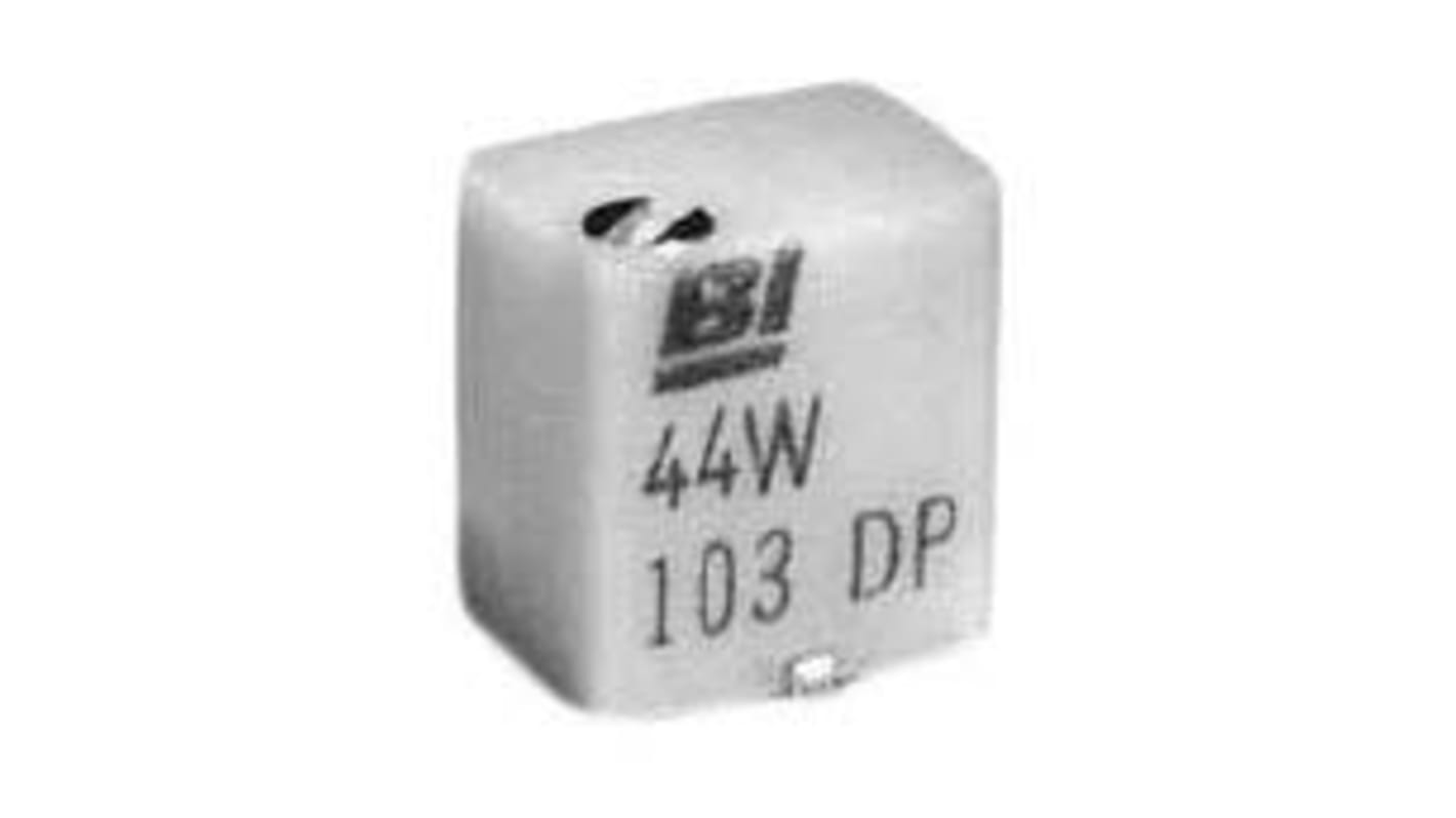 100kΩ, SMD Trimmer Potentiometer 0.25 W @ 85 °C Top Adjust TT ElectronicsBI, 44