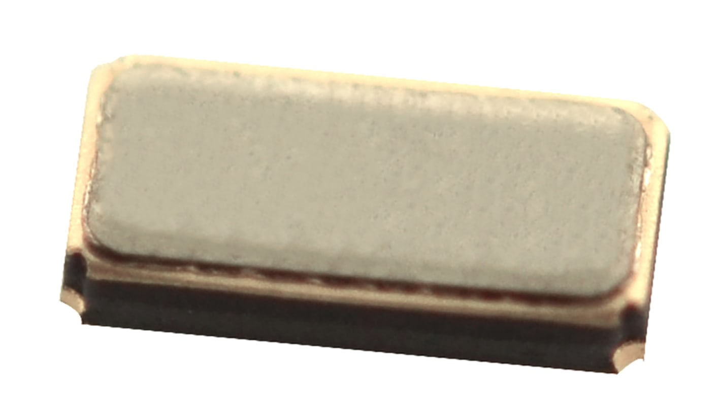 RS PRO 石英晶体, 32.768kHz, 贴片安装, 2引脚, 12.5pF负载, 3.2 x 1.5 x 0.8mm