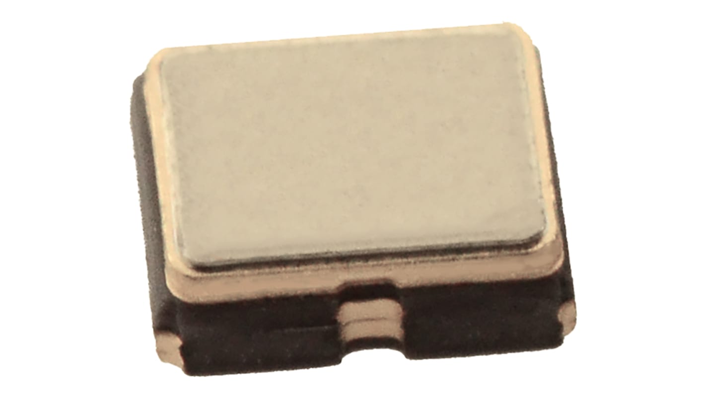 Oscillateur à quartz, 26 MHz, ±1.5ppm Sinusoïdal coupé, 10pF, CMS, 2.5 x 2 x 0.7mm, 4 broches