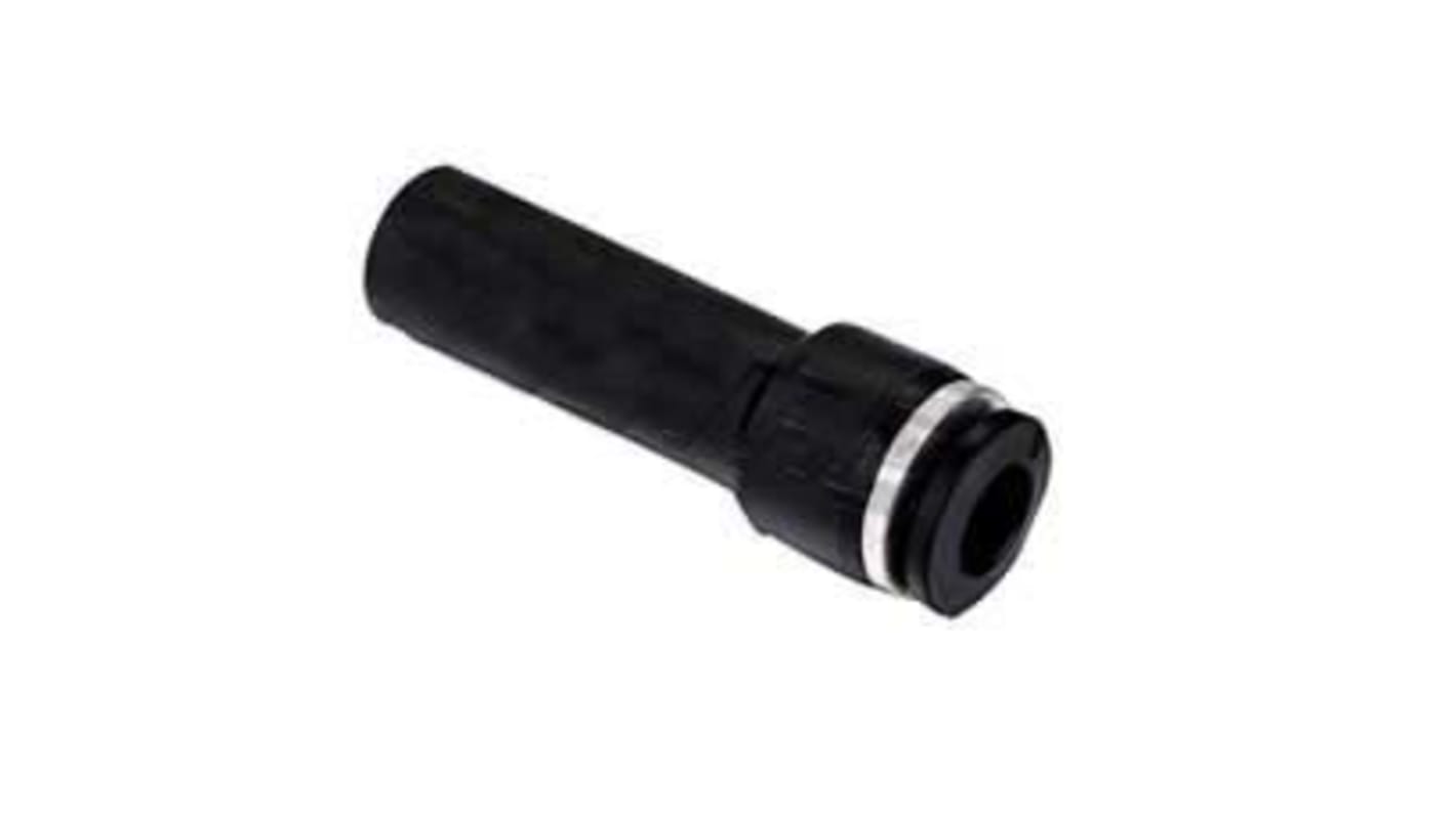 Racor neumático RS PRO, Adaptador de tubo a tubo recto, con. A Encaje a presión de 10 mm, con. B Encaje a presión, 12 mm