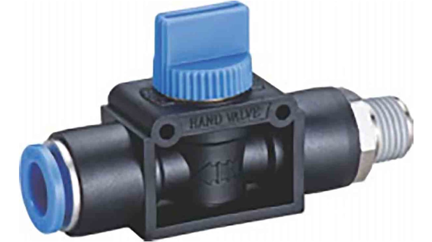 Válvula neumática de mando manual Pneumatic Relay RS PRO, Control mediante Mango, Presión Máxima 8bar