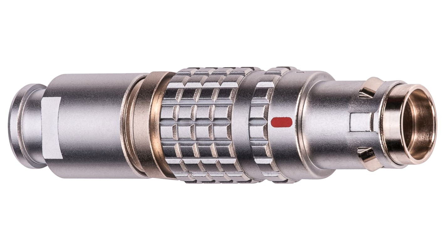 Connettore circolare LEMO, maschio, serie 1T, Standard, 8 poli, Montaggio su cavo
