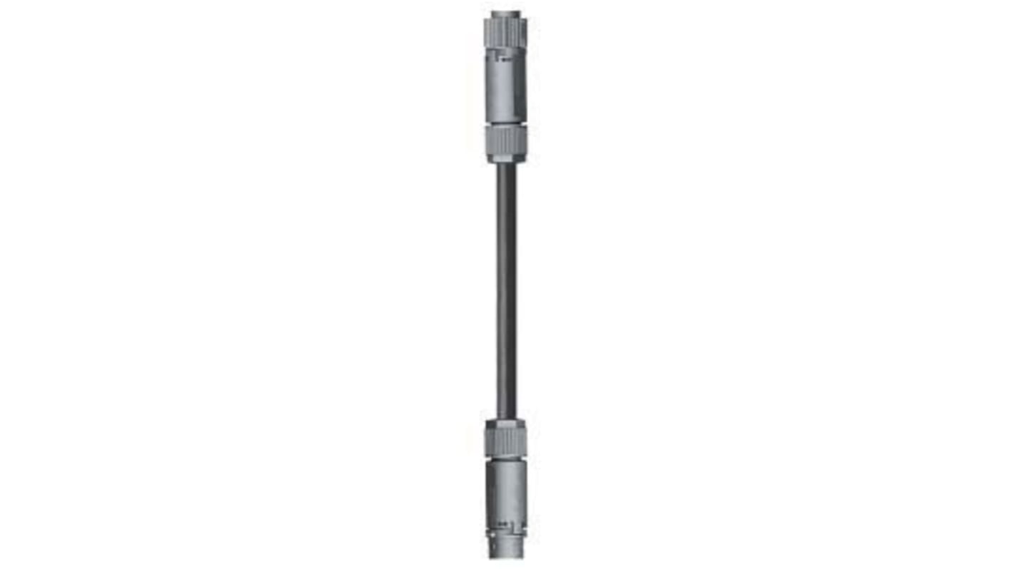 Wieland RST Mini Series Cable Assembly, 3-Pole, Male to Female, 1-Way, Cable Mount, 16A, IP66, IP68, IP69