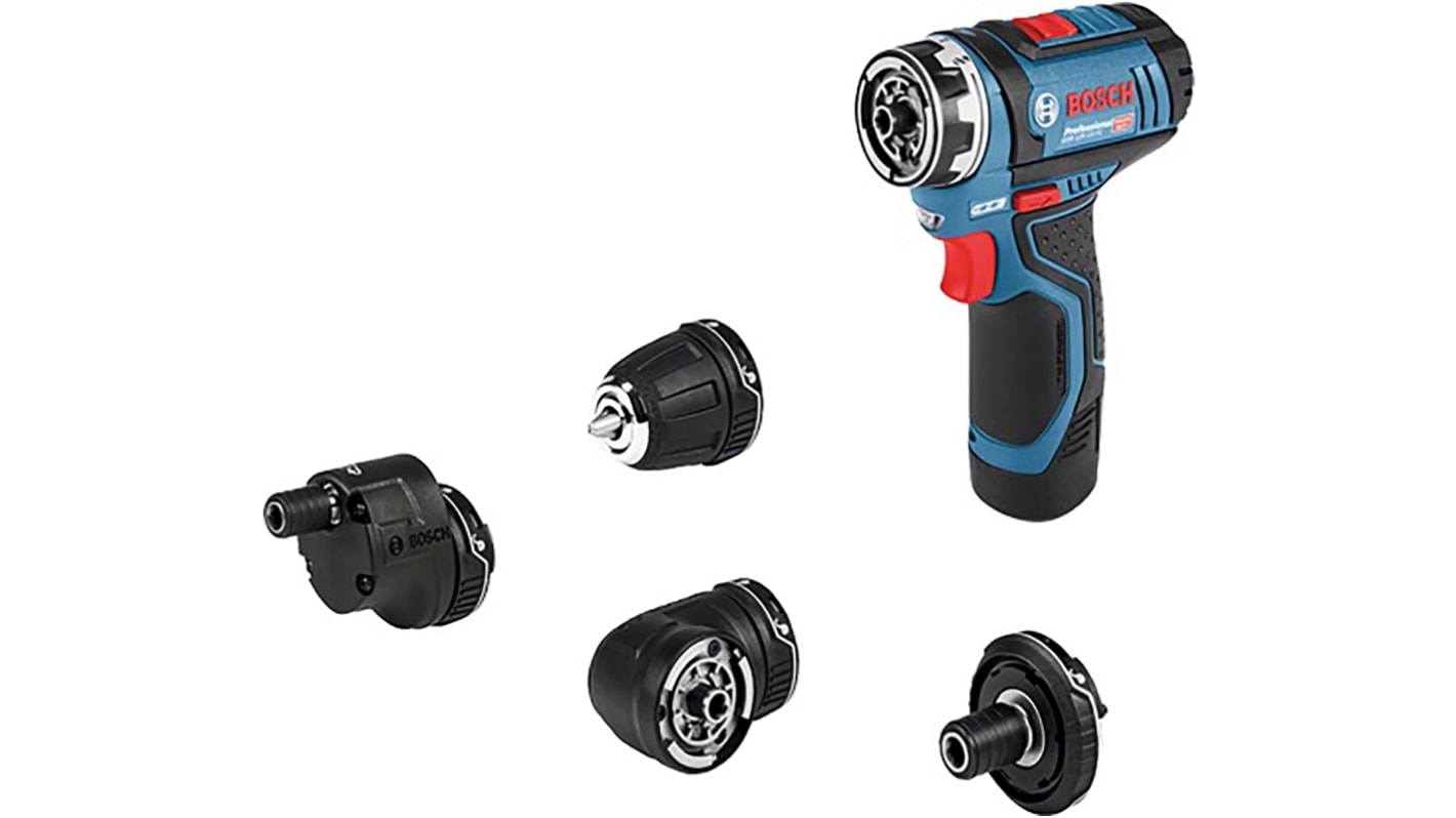 Bosch GSR Keyless 12V Cordless Drill Driver Li-Ion, Euro Plug