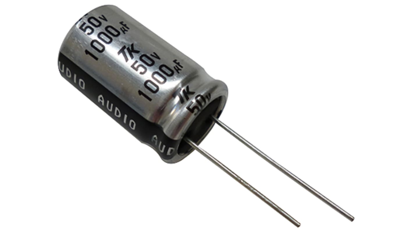 Toshin Kogyo UTSJ, THT Elektrolyt Kondensator 470μF ±20% / 25V dc, Ø 10.5mm x 17mm, +85°C