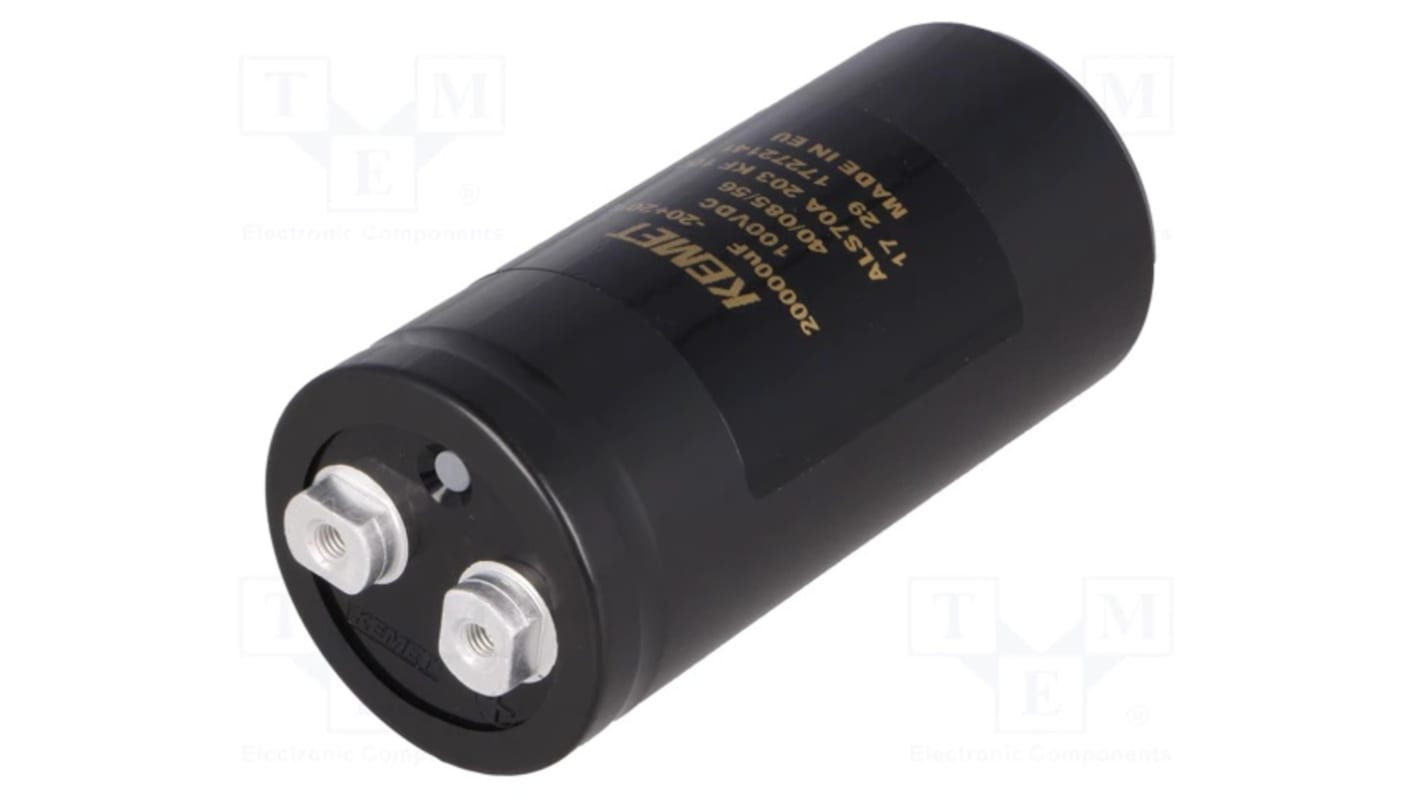【激安大特価！】 ALS70A203KF100 | コンデンサ dc 20000μF,100V KEMET コンデンサ