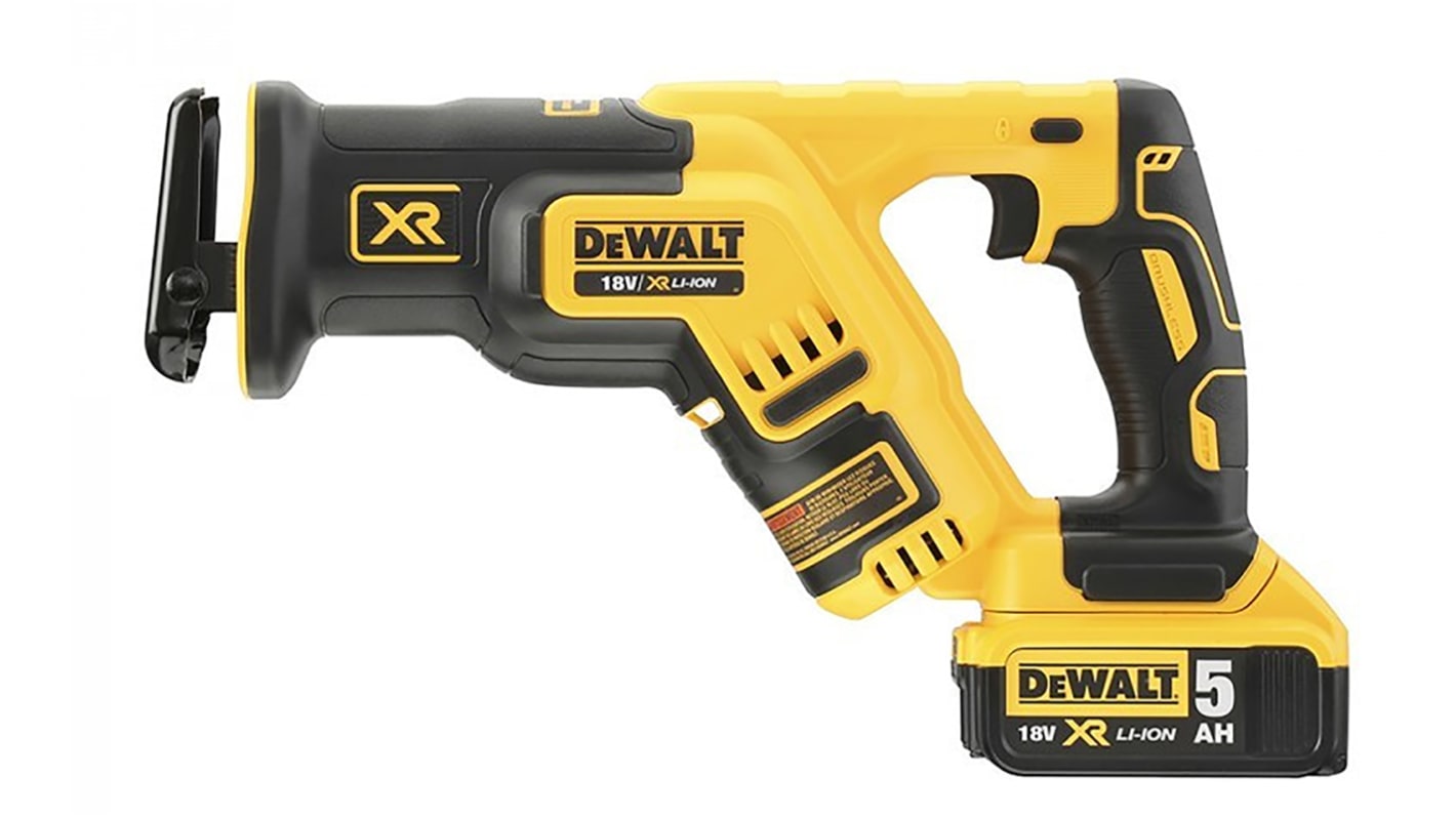 DeWALT DCS376P2 Li-Ion Akku Bürstenlos Säbelsäge / 2900U/min
