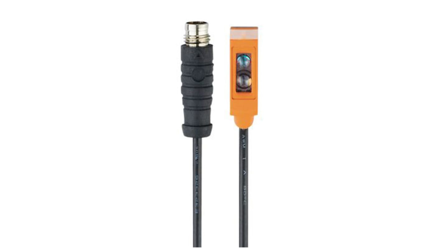 Rs-Online Sensore fotoelettrico Rettangolare ifm electronic a diffusione rilevamento 1 mm → 30 mm uscita PNP