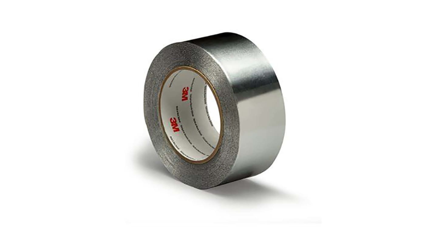 3M 425 Metallband Aluminiumband leitend, Stärke 0.12mm, 38mm x 55m, -54°C bis +149°C, Haftung 5,1 N/cm