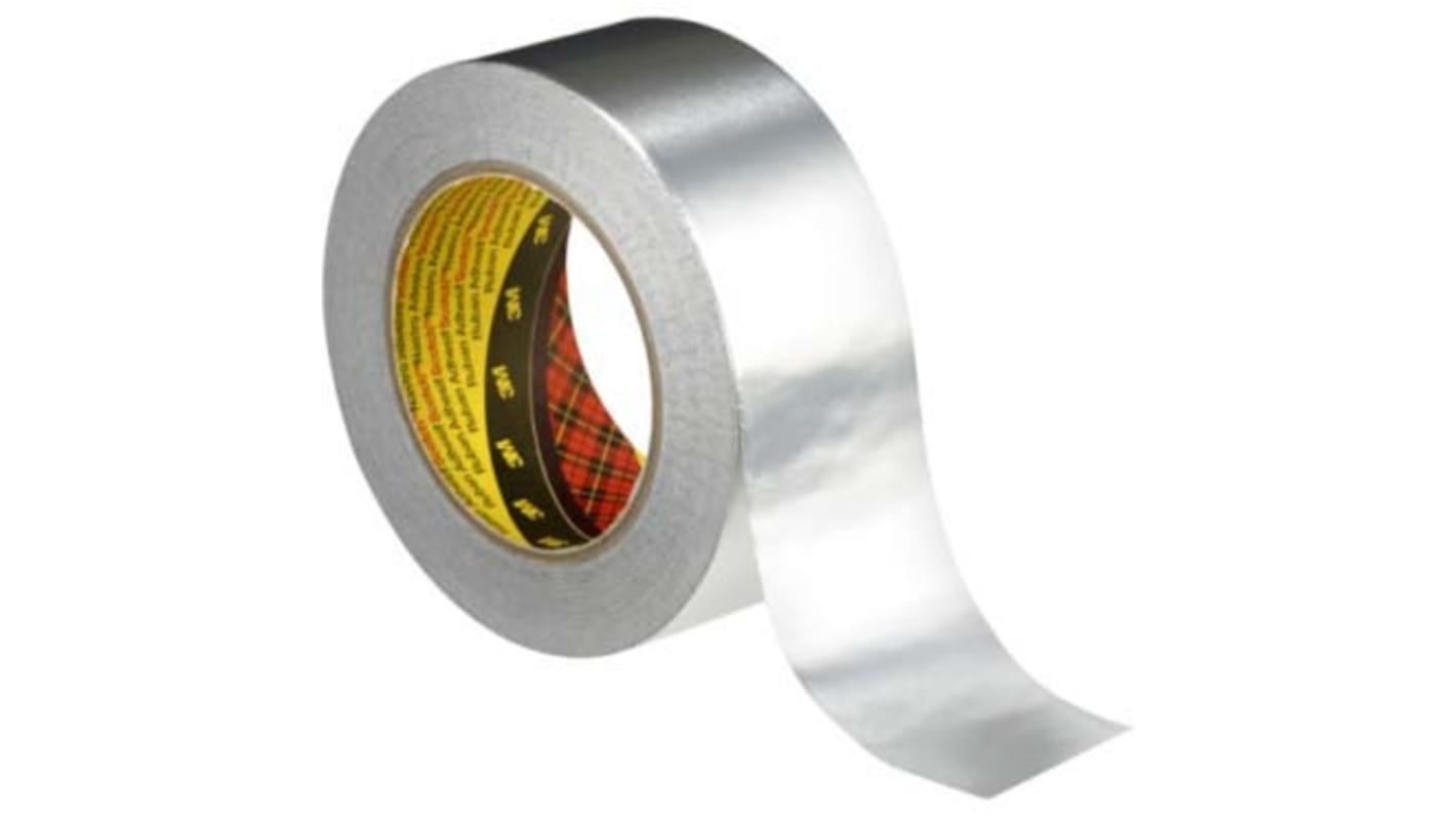 3M 1436 Metallic Tape, 100mm x 50m