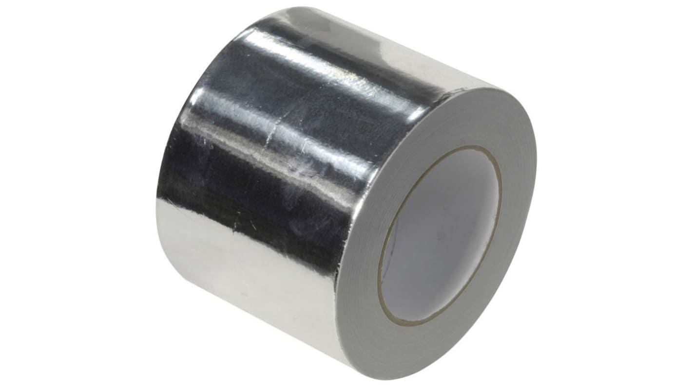 3M 铝箔胶带, 3M 1517CW, 宽度: 72mm, 耐热: +121 (Service)°C, 长度: 45.7m, 粘胶材料: 丙烯酸