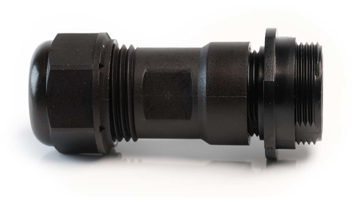 Conector circular RS PRO hembra de 10 vías macho, montaje aéreo, IP68