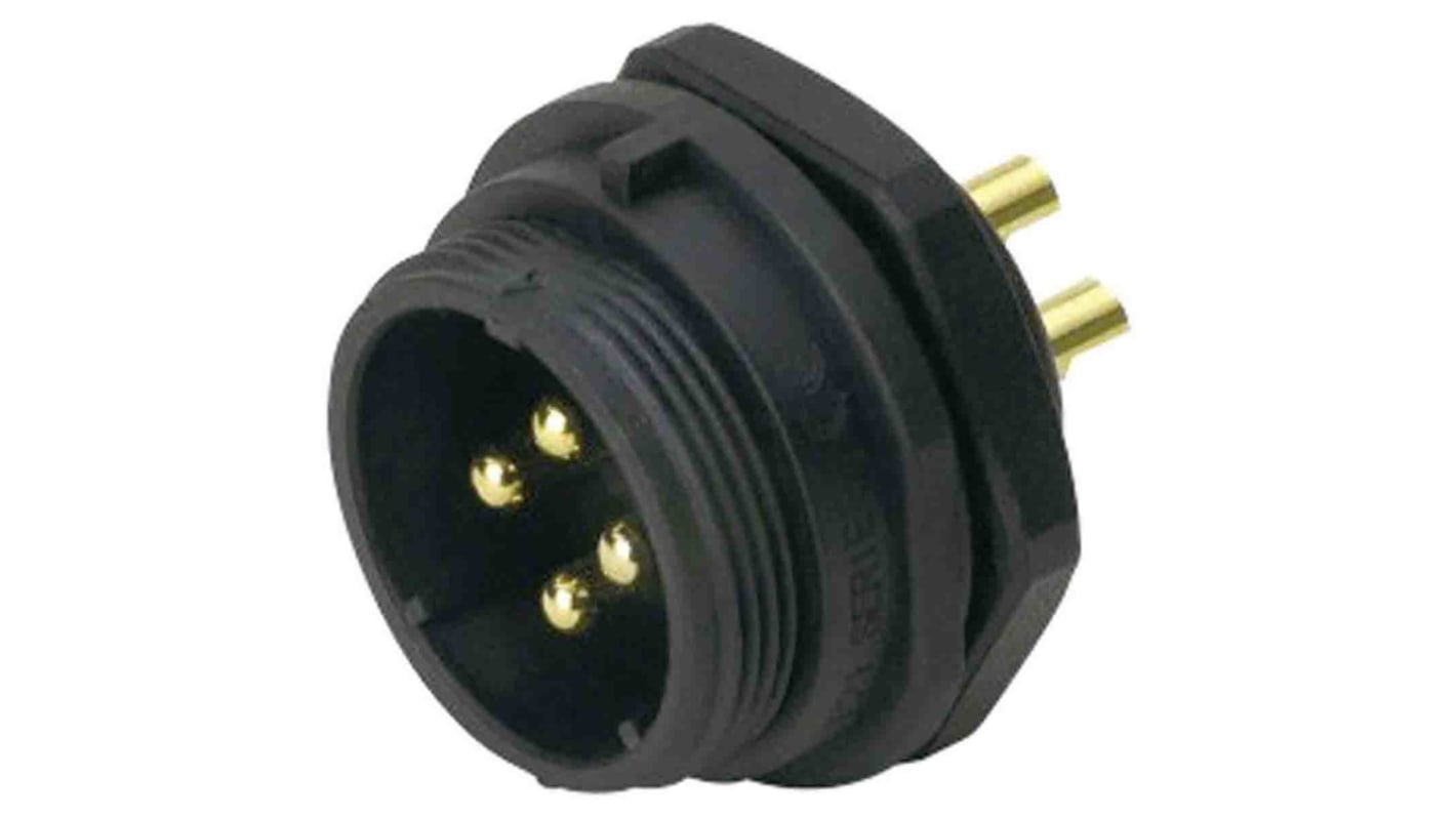RS PRO Circular Connector, 7 Contacts, Front Mount, Socket, Male, IP68
