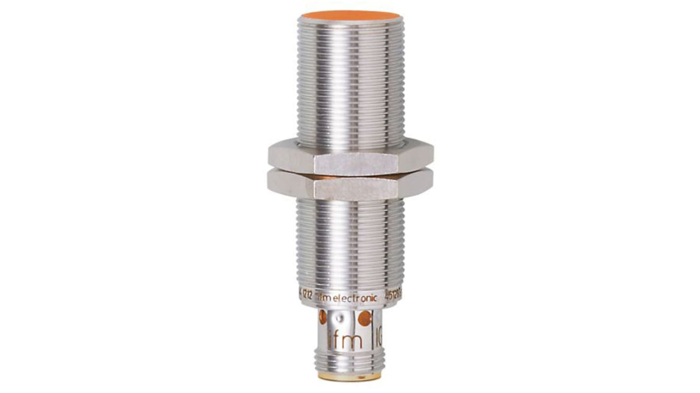 Rs-Online Sensore di prossimità Cilindro filettato ifm electronic M18 rilevamento 7 5 mm 10 → 30 V c.c