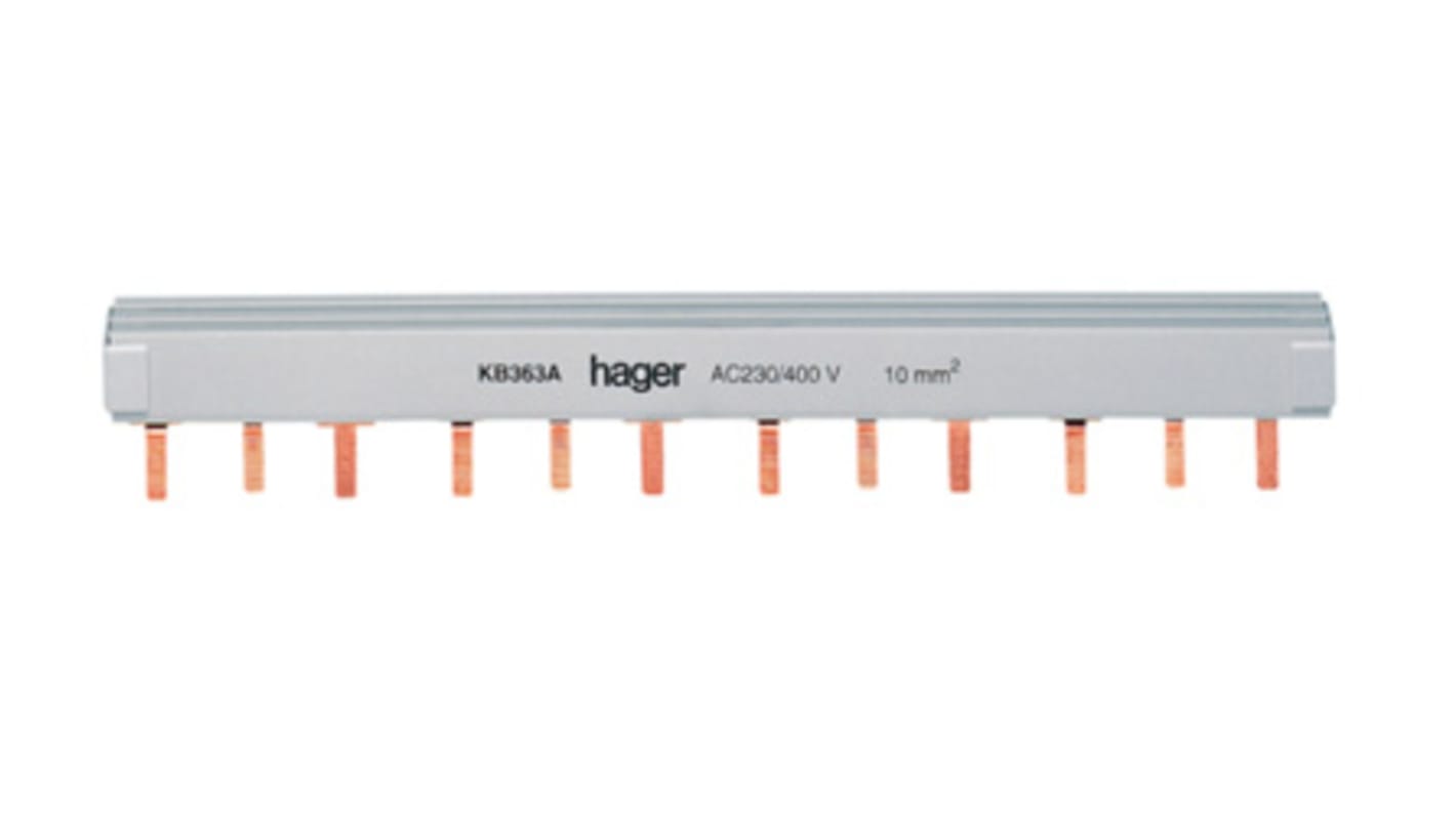 Hager 3 Phase Busbar