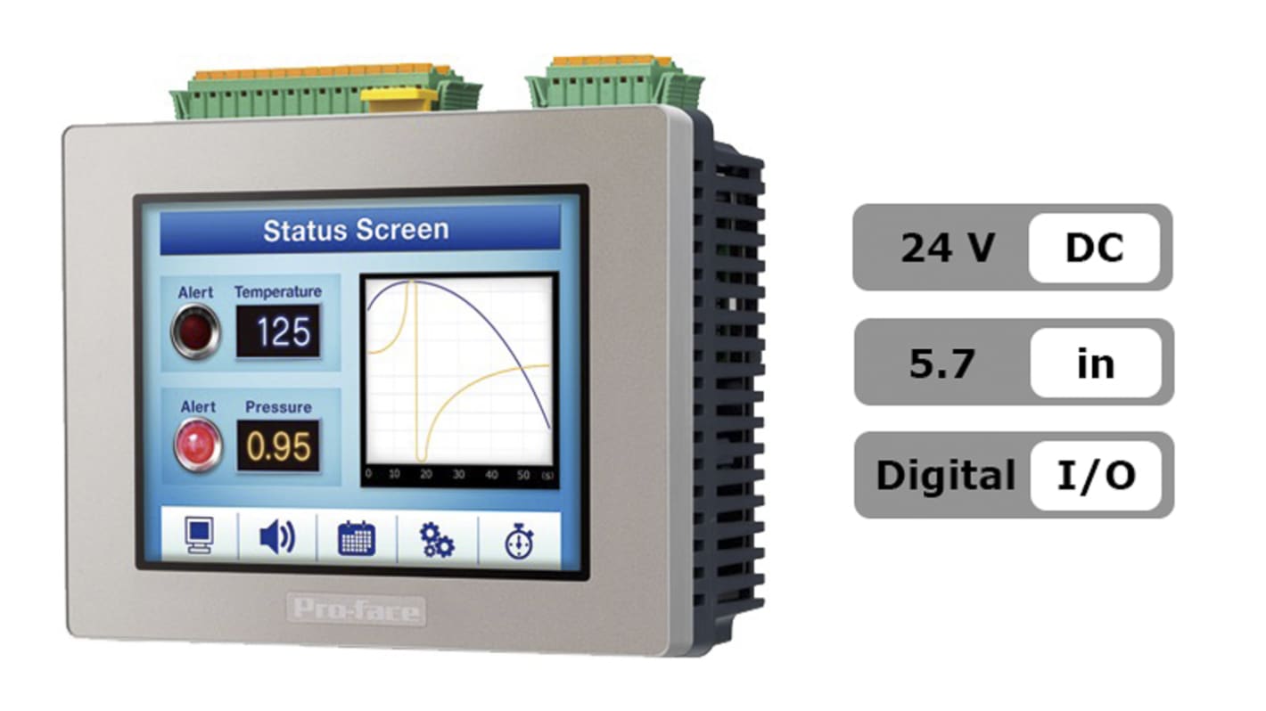 Pro-face LT4000M Series Touch Screen HMI - 5.7 in, TFT LCD Display, 320 x 240pixels