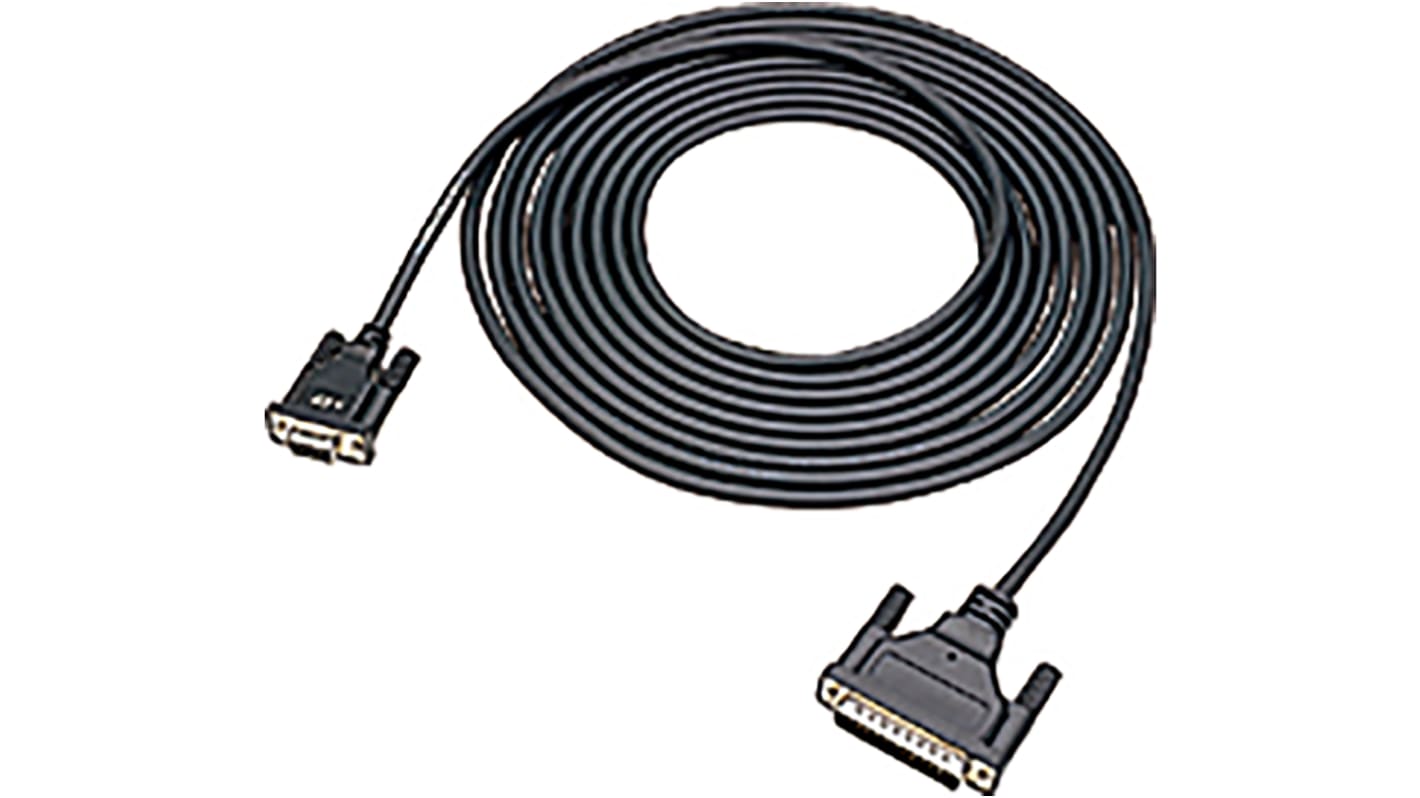 Pro-face PLC connection cable 5m For Use With HMI GP 4000 Series, PLC Mitsubishi PLC