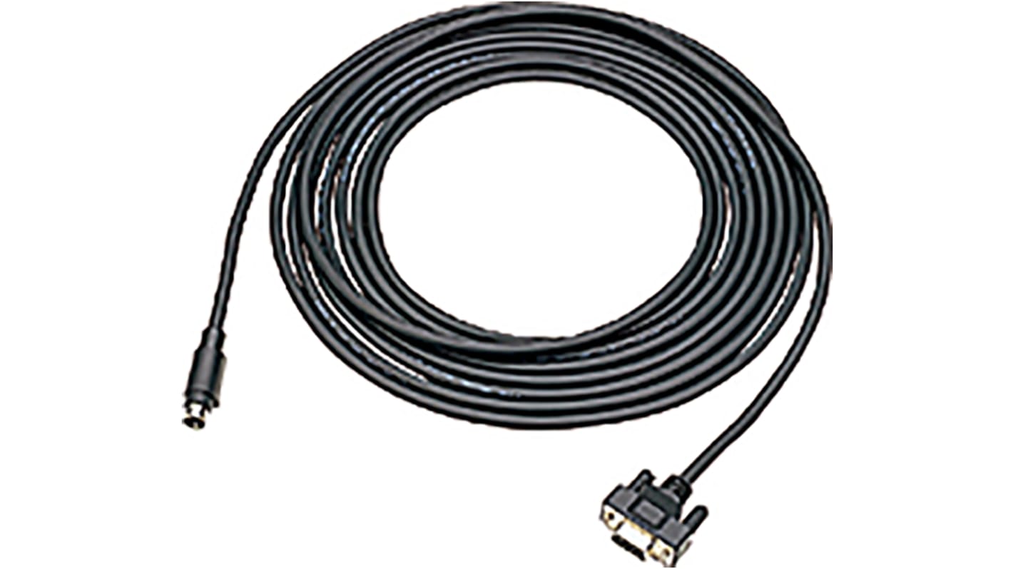 Pro-face PLC connection cable 5m For Use With HMI GP 4000 Series, PLC Mitsubishi PLC